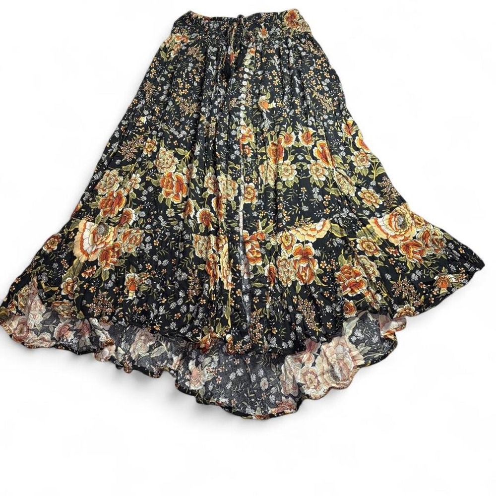Rachel Zoe floral maxi skirt